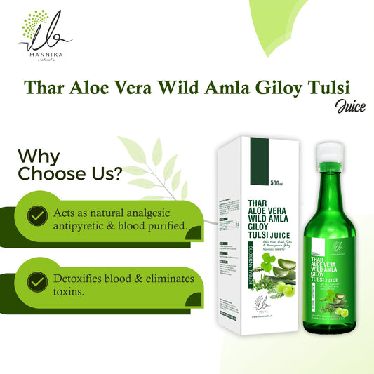AloeVera Wild Amla Giloy Tulsi Juice