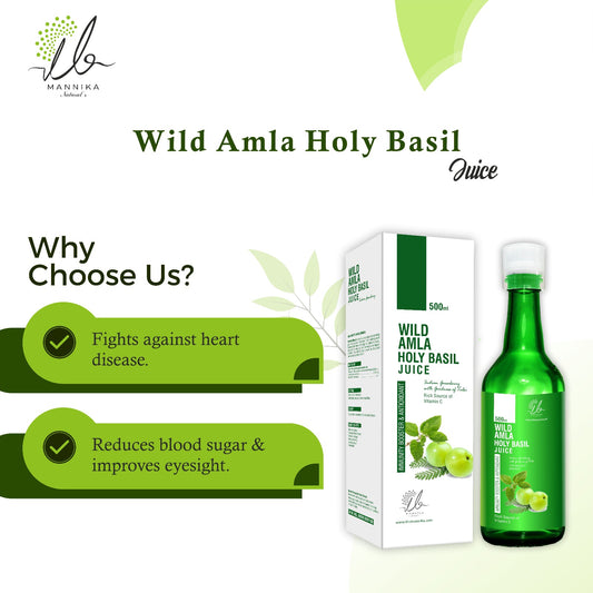Wild Amla Holy Basil Juice