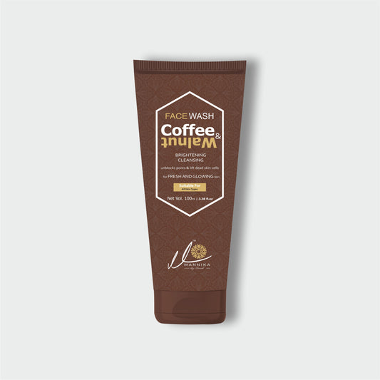 COFFEE & WALNUT FACE WASH