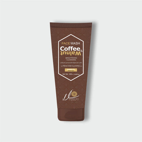 COFFEE & WALNUT FACE WASH